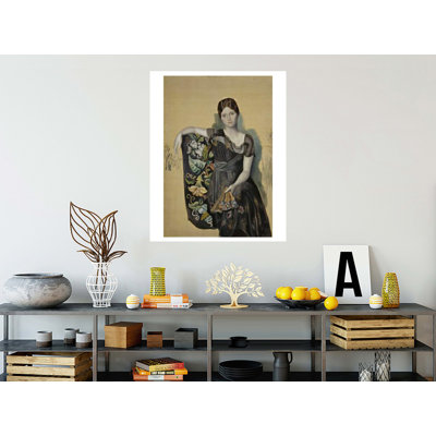Portrait d'Olga dans un fauteuil (Portrait d'Olga dans un fauteuil) par Pablo Picasso - Estampe numérique