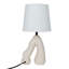 Ceramic Table Lamp with Volcano Finish