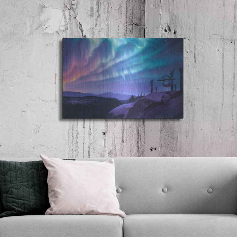 «Skywatchers» par Kirk Reinert, H 24 po x l 36 po