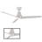 52" 3 - Blade Outdoor/Indoor Smart Propeller Ceiling Fan with Light Kit with Selectable Color Temperature Included, Works With Alexa and iOS or Android App-48482687-48482686