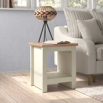 Aquitaine Lamp Side Table with Storage