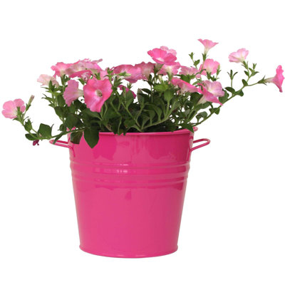 Retiro Metal Pot Planter