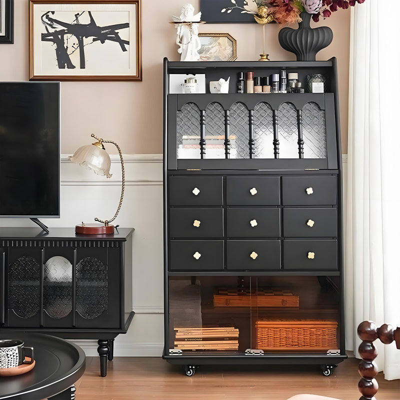 Armoire d'appoint multifonctionnelle et mobile