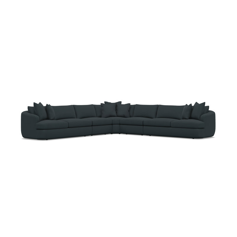 Jules Fabric 5 Pc Sectional, 5553-034