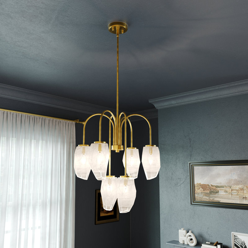 6 - Light Dimmable Classic / Traditional Chandelier