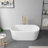 Caserta 59.1'' x 27.6'' Soaking Acrylic Bathtub