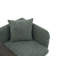 Chaise de loisir rembourrée avec tablette-1909364961