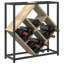 Wine Rack Engineered Wood Storage Organizer Modern Indoor Stylish Home-1370764169