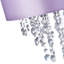 17cm H Acrylic Drum Pendant Shade ( Screw On )-478543549