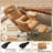 Faux Leather Executive Computer Chair Ergonomic Office Chair with footrest and Double-THick Padding Armrest-884373468