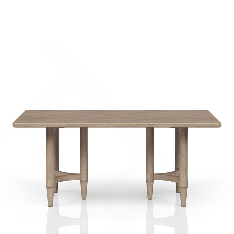 Table de salle à manger à hauteur de comptoir au fini sable