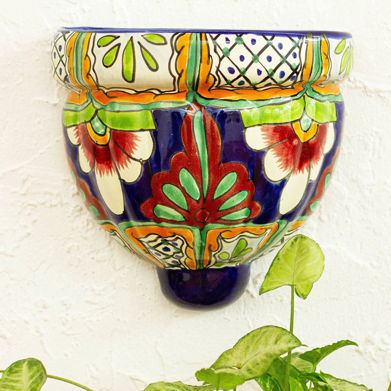 Pot de fleurs mural