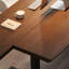 Bureau de direction en L en bois massif avec tiroirs-453040292-453040293
