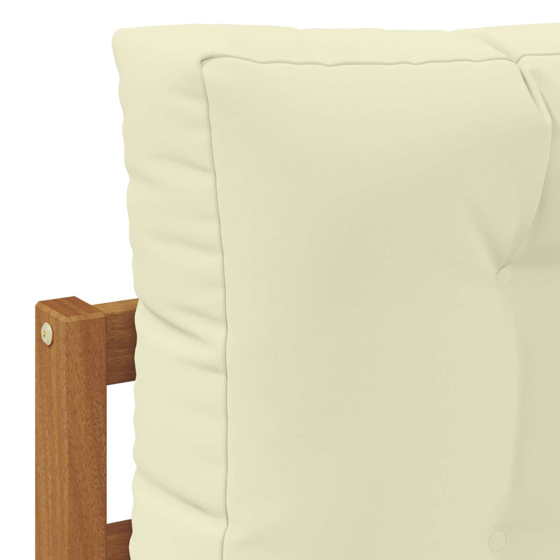 158cm Wide Patio Sectional, Beige