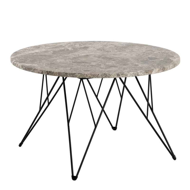 Coffee Table, Black, Grey/Brown