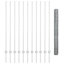 Fence with Post Segment Outdoor Barrier Garden Terrace Divider Boundary-773562923