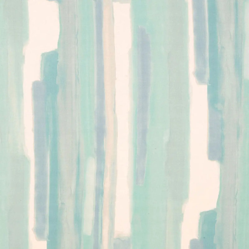 Tissu aquarelle Schumacher x Miles Redd, Céladon