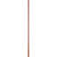 Volets extérieurs Americraft à deux panneaux plats égaux en bois véritable (par paire), avec capuchons de volets en aluminium, rouge poivre, 45,7 cm (L) x 205,7 cm (H)