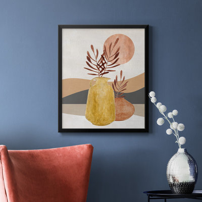 Toile encadrée de qualité supérieure Adobe Moon I - prête à être accrochée