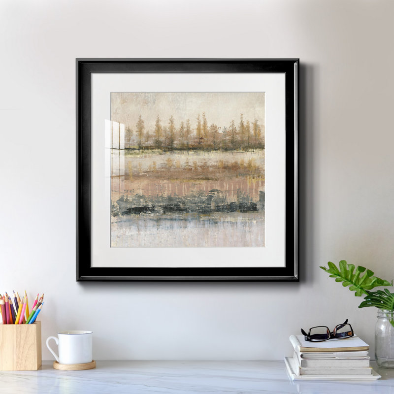 «What Lies Beneath II», reproduction de cadre photo, H 30,5 po x l 30,5 po x P 1,5 po, Cadre noir