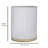 Andrade Ceramic / Porcelain Wastebasket