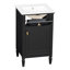 Meuble-lavabo 20 po avec armoire à porte et tiroirs inclinables-989581478