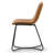 Alivia 19'' H Faux Leather Upholstered Metal Side Chair-382369865