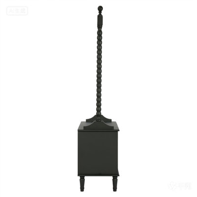 Portant à vêtements en bois massif, sur pied, avec 2 tiroirs, porte-manteaux pour chemises, vestes et manteaux, noir, pour chambre et entrée