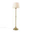 Lampe sur pied traditionnelle en laiton antique 59 po Martha Stewart Athena