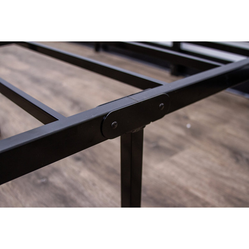 Heavy-Duty Full Steel Black Platform Foundation