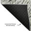 Tapis gris Cerrito lavable à la machine de qualité supérieure-105951112