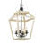 Keynsham 4 - Light Dimmable Geometric Chandelier-1111730874