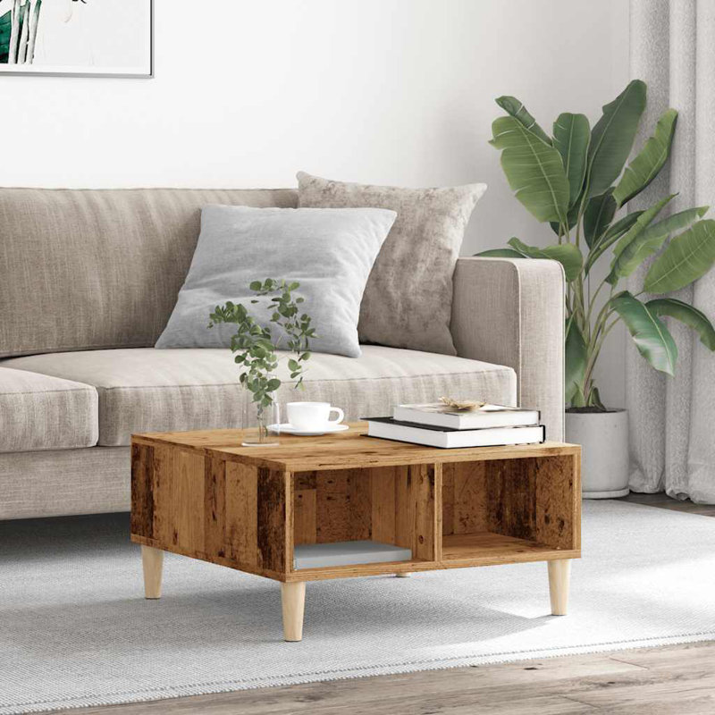 Loma Coffee Table with Storage, Old Wood