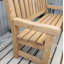 Kathrina Solid Wood Pine Outdoor Bench-717941276