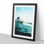 Surfing in Indonesia in Abstract - Picture Frame Graphic Art Print-55728465-55728460