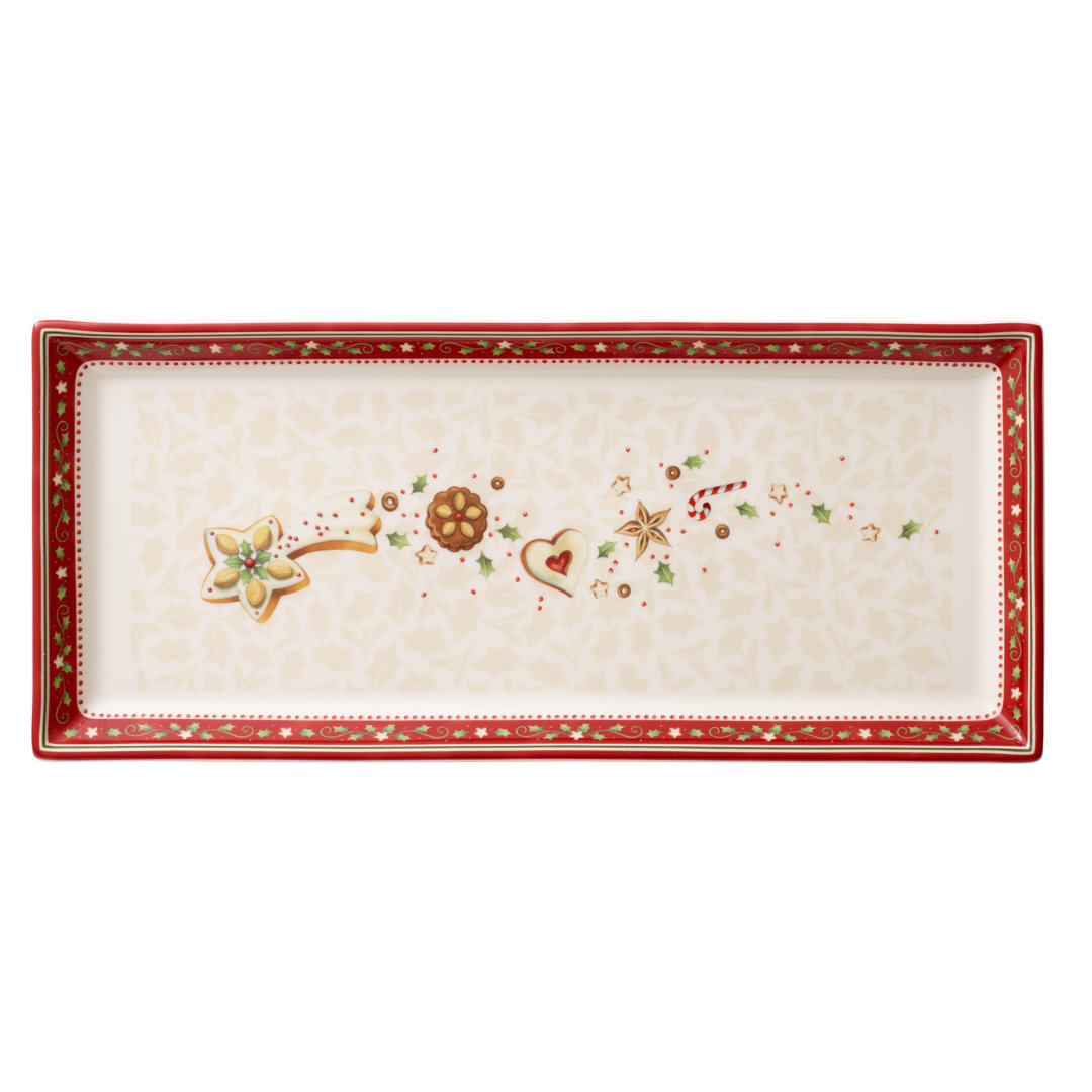Villeroy & Boch Winter Bakery Delight Rectangular Cake Platter Villeroy & Boch
