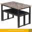 Ensemble repas pour quatre personnes