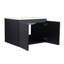 Meuble-lavabo mural 24 po avec lavabo en céramique et porte d'armoire à fermeture en douceur, ensemble KD