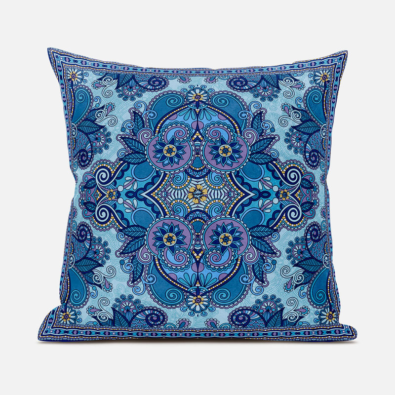 Housse et insert de coussin décoratif en polyester, 16 po x 16 po