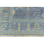 Tapis oriental bleu Oushak Chobi Mute 4X6-107917348