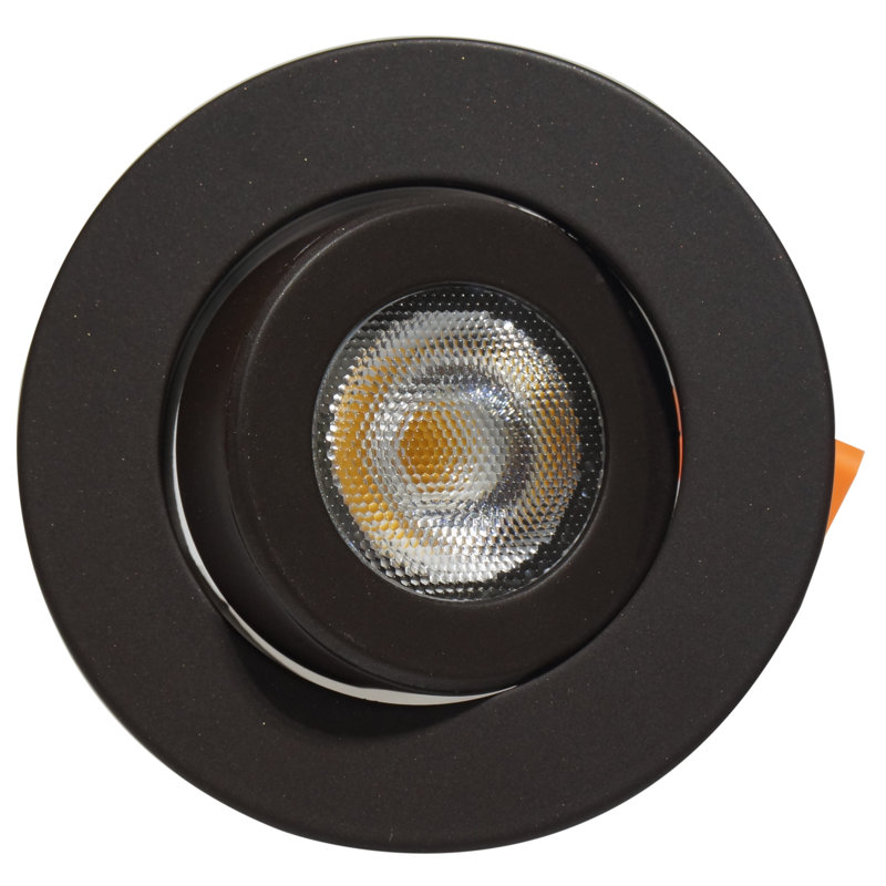 Ensemble d'éclairage encastré 3,13 "Remodel LED Retrofit, 3000 K, Bronze frotté à l'huile