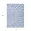 Tapis extérieur lavable abstrait bleu denim 8 pi x 10 pi bleu et bleu ciel