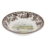 Spode Woodland Ascot Cereal Bowl 8"Snow Goose