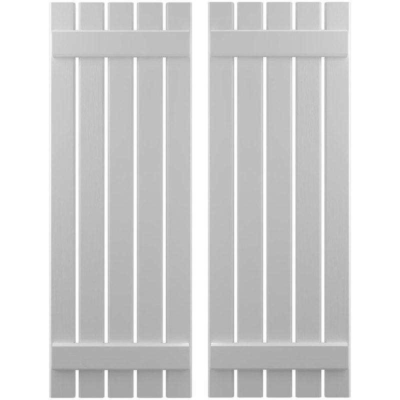 Volets de planche-n-lattes (par paire) Americraft (2 lattes), Apprêté, 19 1/2", 60"