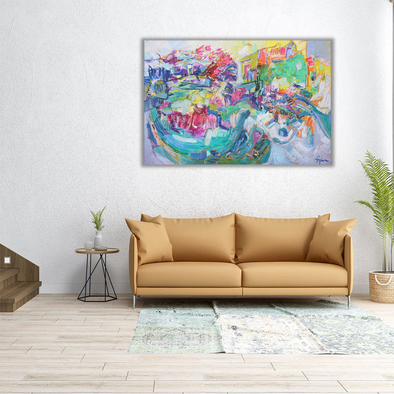 «Tango in the Heartland», reproduction d'art sur toile, H 40 po x l 60 po