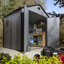 Rowlinson Airevale 8x6 Plastic Apex Shed with Foundation Kit-109248315