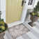 Kerwin Chenille Washable Geometric Indoor / Outdoor Rug