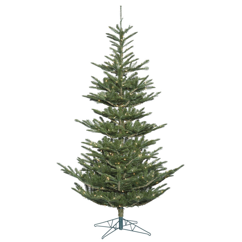 Arbre de Noël artificiel épinette de l'Alberta, H 9 pi