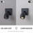 Black Modern Cordless Wall Sconce Usb-c Rechargeable Led Spotlight With Touch & Remote Control, Adjustable And Accent Light