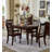 American-style rectangular all-solid-wood dining table-1875210899